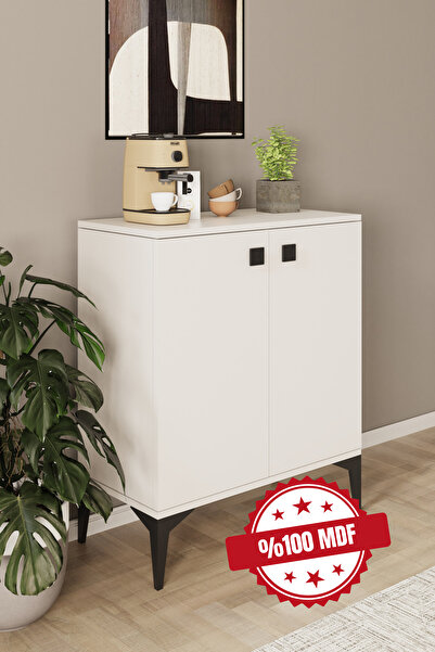 Happylife Furniture Design %100 MDF Çok Amaçlı Dolap Mutfak Dolabı Kiler Dolabı Zahirelik Kahve Köşesi Banyo Dolabı Ayakkabılık