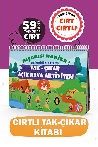 Bunbaza Çocuğumun Cırt Cırtlı Tak - Çıkar Dışarısı Harika Aktivite ve Etkinli...