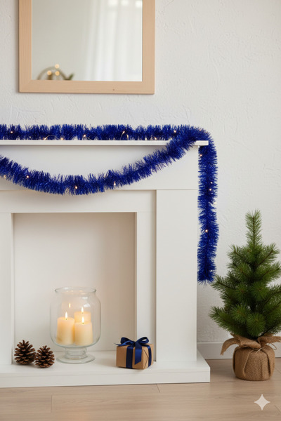 Deniz Party Store Lacivert Sünnet Süsleme Garland Orta Boy Sim Süs 2 Metre 2 ...