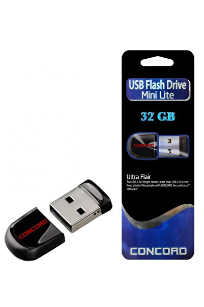 J-TECH 32 Gb Mini Lite Usb Flash Bellek Concord