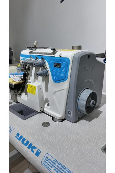 Yuki Jack C3-4-m03-333 Iplik Kesicili 4 Iplik Full Otomatik Overlok Makinası