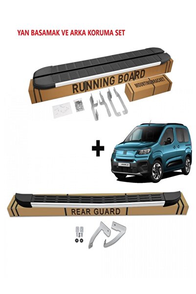Dbc Online YENİ DOBLO YAN BASAMAK VE ARKA KORUMA SET 2024 2025 MODEL YENİ DOB...