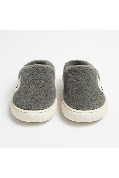 Shoebuo Women's Plush Cat Figured Lightweight Non-Slip Eva Sole Winter Slippers