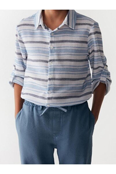 NK Boy's Cotton Elastic Waist Trousers