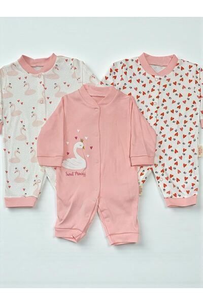 Necix's Baby 3-Piece Long Sleeve Jumpsuit