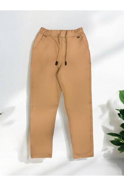 Zekids Erkek Çocuk İnce Şardonlu Pantolon