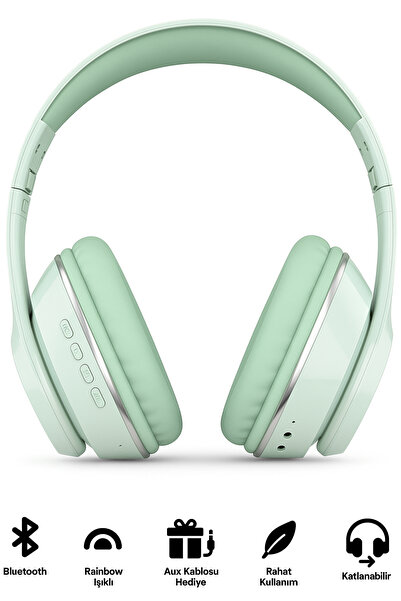 Tech&bello accessories Kablosuz Bluetooth Kulaküstü Kulaklık – Mikrofonlu, St...