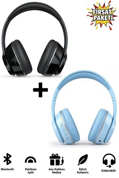 Tech&bello accessories Kablosuz Bluetooth Kulaküstü Kulaklık – Mikrofonlu, St...