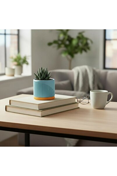 DECOROMA Modern Tasarım Dekoratif Saksı - Pastel Serisi