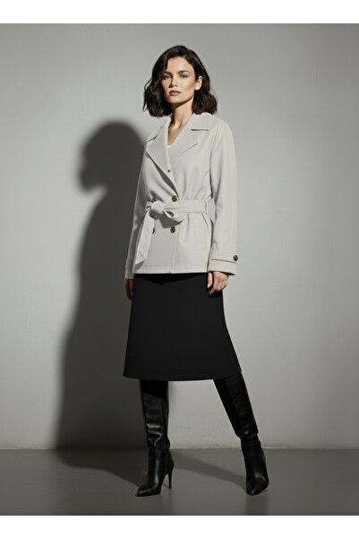 Ceylen Новий сезон Короткий тренч з поясом