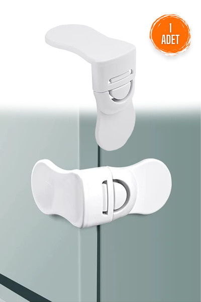 Fresh Moon Дитячий замок для шухляди 2 шт. Замок для дверцят шафи Замок для безпеки дитини Багатофункціональний