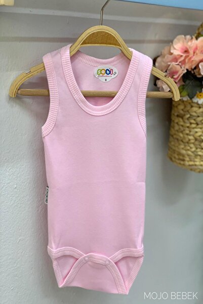 Sebi Baby Thick Strap Bodysuit 1201 Pink