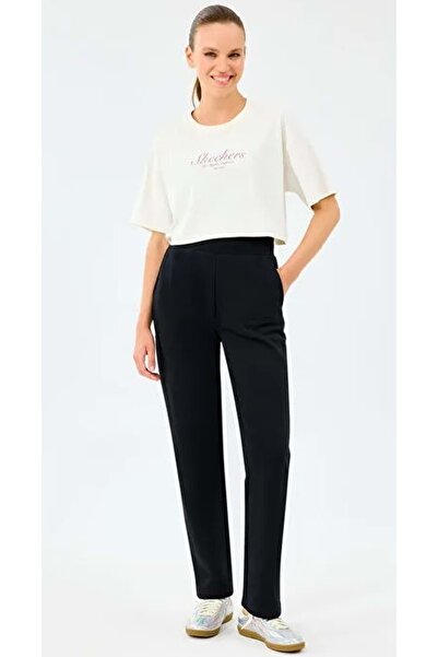 SKECHERS W Essential Regular S2610003 Women's Sweatpants Black