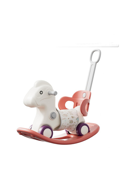 FULLJOY حصان هزاز ثلاثي الأغراض من الألبكة (بدون مقعد)