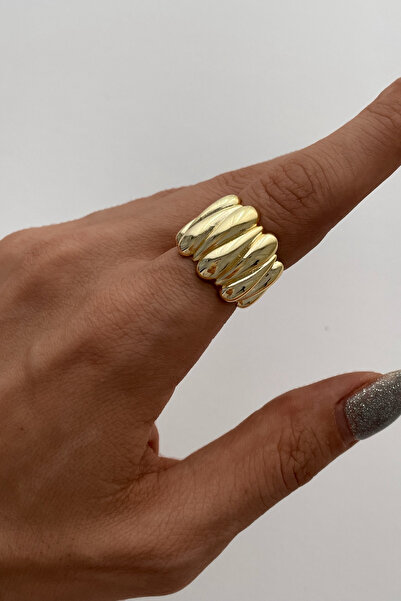 Leo'Stone خاتم نسائي بتصميم جديد من Sezon Twist Luxe قابل للتعديل