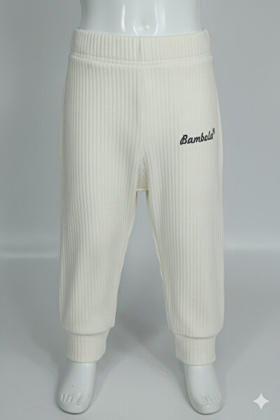 GİRL EMELY Baby Single Bottom 100% Cotton Combed Cotton Reported Pants