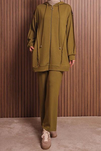 Balenbi Women's Modal Fabric Oversized Hooded Hijab Set 1132