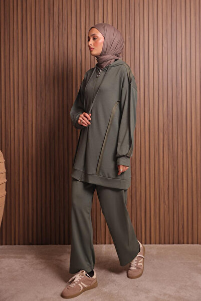 Balenbi Women's Modal Fabric Oversized Hooded Hijab Set 1132