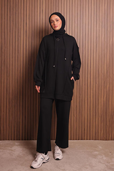 Balenbi Women's Modal Fabric Oversized Hooded Hijab Set 1132