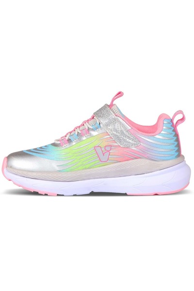Vicco Maggie Lighted Orthopedic Children's Sports Shoes SILVER
