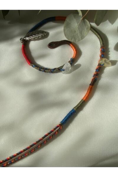 sabiha aksesuar Rasta Braiding Hair Rope Accessory, Choker Necklace, Wrap Bracelet