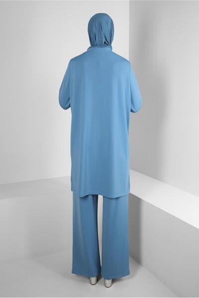 Alvina TAŞ BASKI DETAYLI PANTOLONLU EŞOFMAN TAKIM 43726