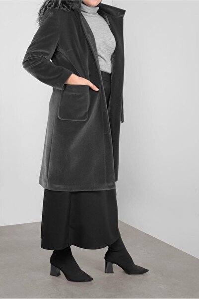 Alvina Капюшон з хутром - Модель 90092