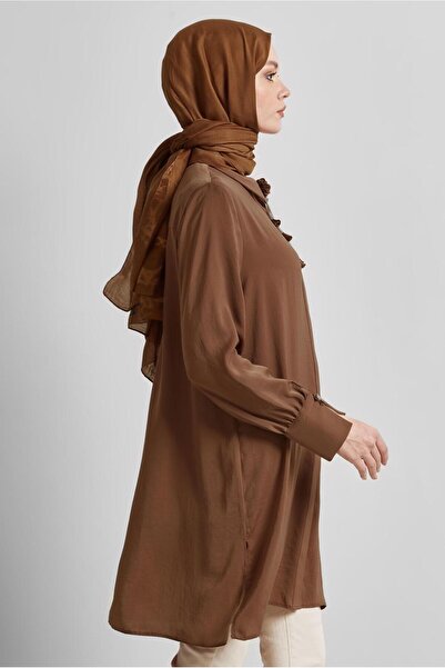 Alvina Broch Detail Tunic 45373 Model Men's Shoes