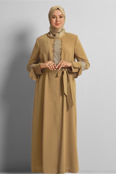 Alvina File and Embroidery Detailled Pardesü 10199