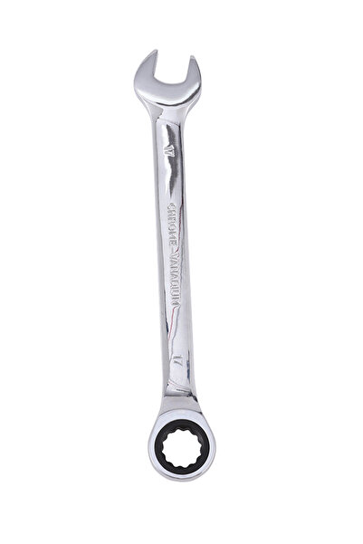 Lawazim Ratchet Wrench - 17Inch Metric Box & Open End Wrench for Automotive and Workshop Use