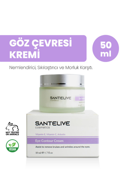 Santelive Yoğun Nemlendirici Göz Çevresi Kremi 50 ml