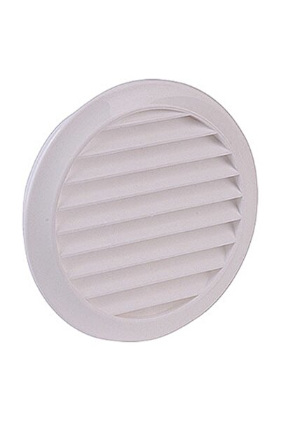 İloz İlöz Yuvarlak Dış Duvar Izgarası Çap 100 mm gri