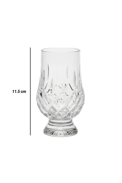 ALQANNAS 8-piece set of premium crystal juice glasses with bases | Elegant glasses for water and juices