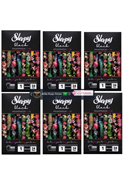 Sleepy Natural Ultra Hassas Günlük Ped Uzun 32 x12 =384 Adet Ped