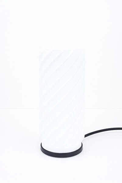 Generic Spiral Tasarımlı LED Masa Lambası –Priz Bağlantılı, Gece Lambası, Dekoratif Ortam Aydınlatma