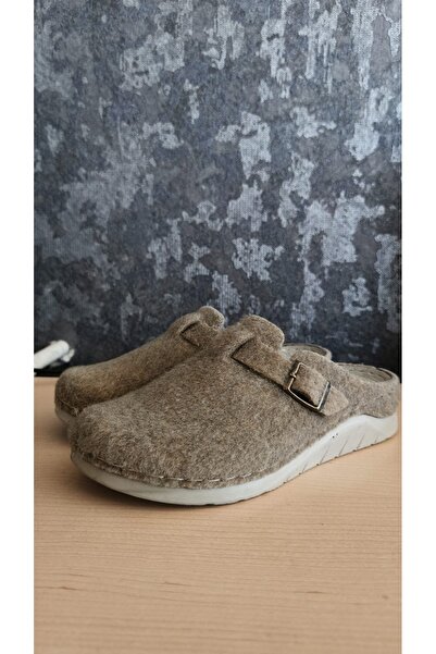 YILDIZ SHOES Εισαγόμενα Unisex Χειμερινά κλειστά μπροστινά Ορθοπεδικά τσόχα καθημερινά Sabo House παντόφλες μαύρισμα