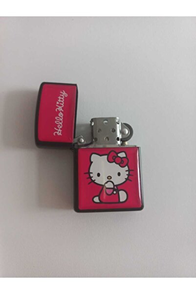ASYA GIFTS Hello Kitty Metal Benzinli Çakmak