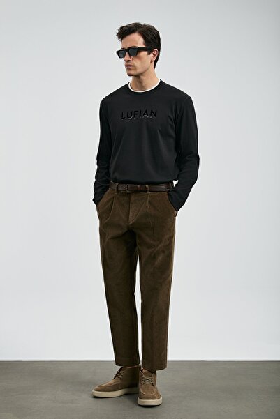 Lufian 112020057 Sara Men's Sweatshirt Black