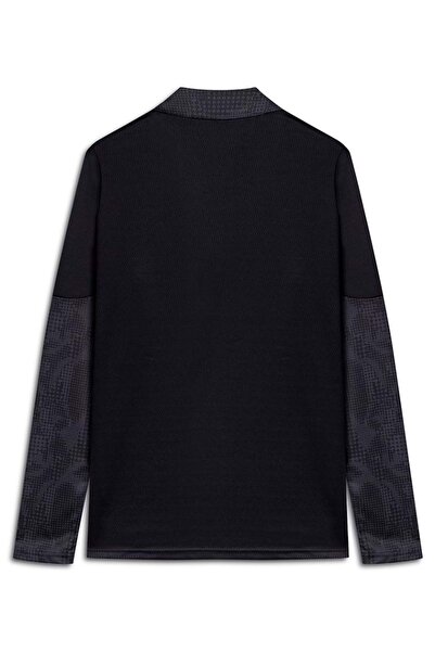 Puma Galatasaray 25/26 A Team 1/4 Μακρυμάνικο Προπόνηση με φερμουάρ Μπλούζα ΜΑΥΡΟ