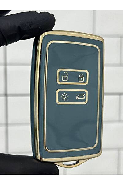 BARKAS ELEKTRONİK Dacia Duster Sandero III - Carcasa Nano Gri pentru Cheie, Card Stepway