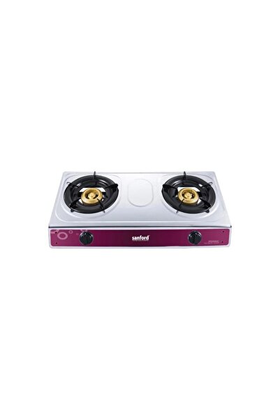 Sanford Sanford Stainless Steel Dual Burner Gas Stove