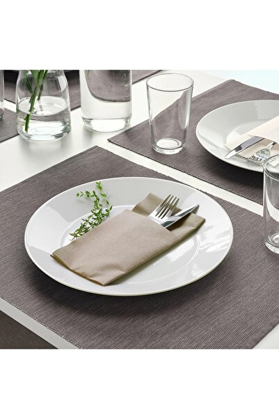 IKEA Mottaga Peçete Bej 38X38 Cm 25 Adet Cepli Peçete