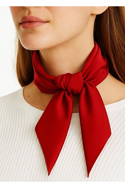 Vanelia Kırmızı Fular Bandana