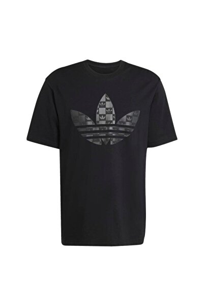 adidas Ανδρικό μαύρο μπλουζάκι GRAPHIC LO SS T JY2984