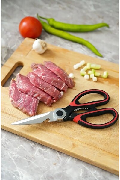Single Stainless Steel Premium Sharpened Kitchen Scissors
