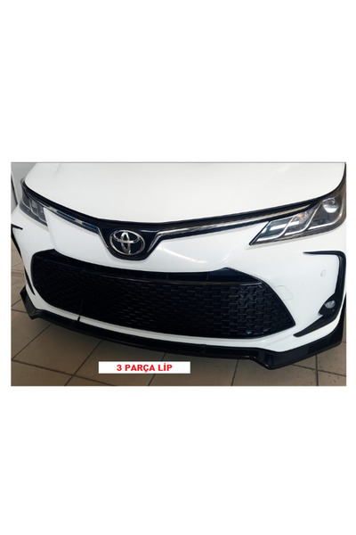 KSF Corolla 2019-25 3 Parça Ön Tampon Eki Lip