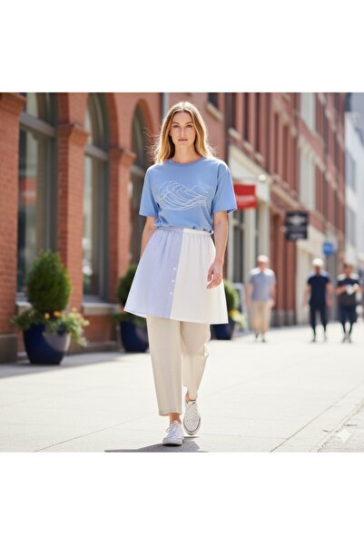 Neşe Erim Gömlek etek,uzatma eteği,etekmatik.