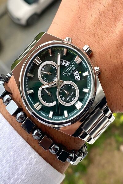 Ferrucci Functıon Tüm Fonksiyonları Aktif Erkek Kol Saati+Bileklik Hediyeli