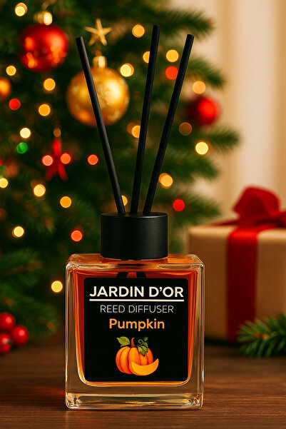 JARDIN D'OR Pumpkin Reed Diffuser / Bal Kabağı Çubuklu Oda Kokusu 100 Ml