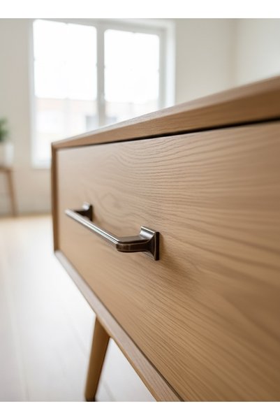 Üsküp Yapı & Mimarlık Gama Kulp Antique Yellow 96 mm Drawer Kitchen Cabinet Handle Handle Lux Premium Heavy Metal